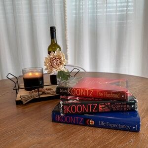 Koontz Thriller Bundle– Life Expectancy, From the Corner of His Eye, The Husband